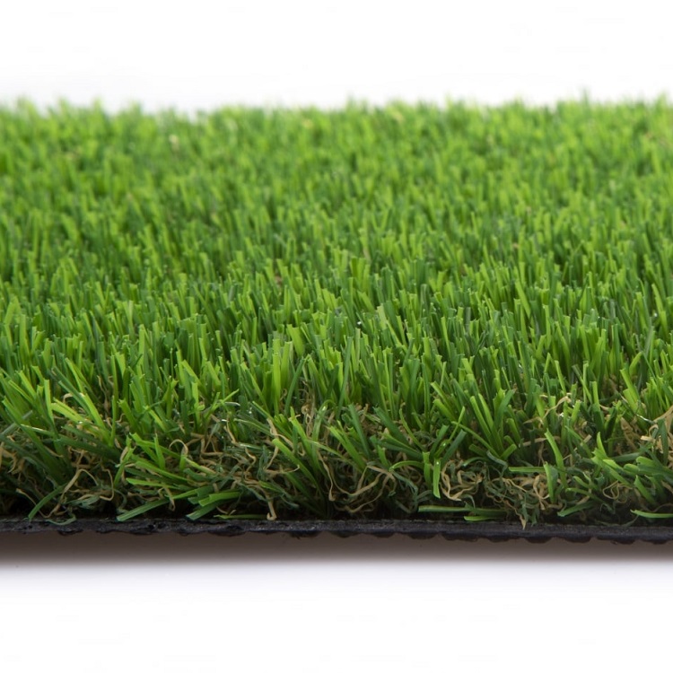 высококачественный натуральный зеленый ландшафтный искусственный травяной газон для сада